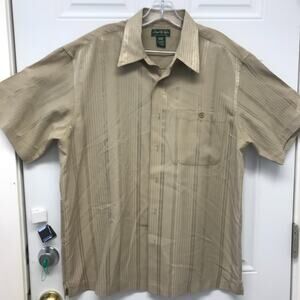 Button Down David Taylor Collared Shirt Size LG NOC3443